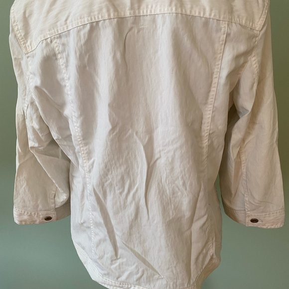 Women’s Chicos 3/4 Sleeve Zip-up Jacket Size 2 - Picture 5 of 10